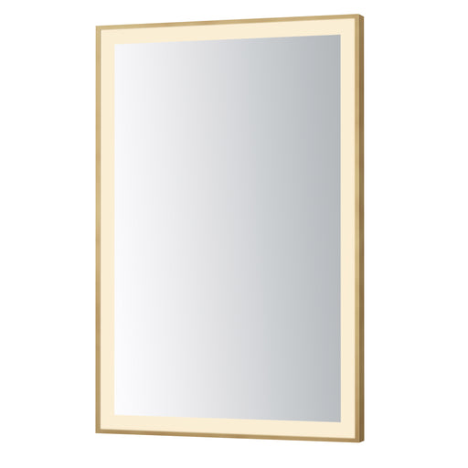 ET2 E42092-GLD Framed 24x36 LED Mirror 3CCT | Gold