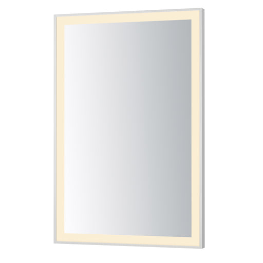 ET2 E42092-SN Framed 24x36 LED Mirror 3CCT | Satin Nickel