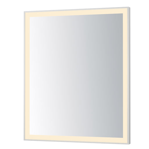 ET2 E42093-SN Framed 30x36 LED Mirror 3CCT | Satin Nickel