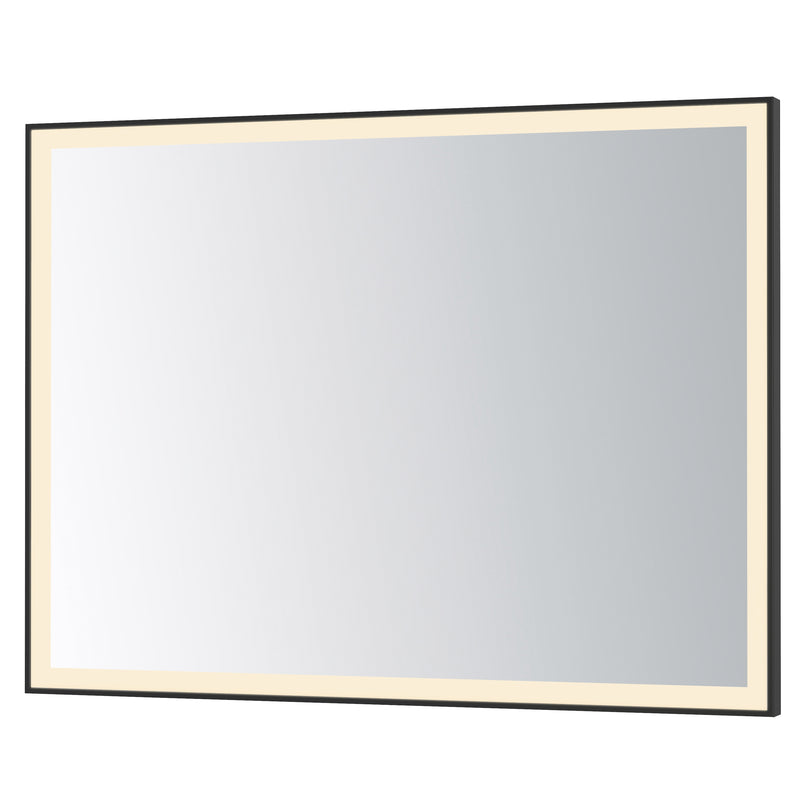 ET2 E42094-BK Framed 48x36 LED Mirror 3CCT | Black
