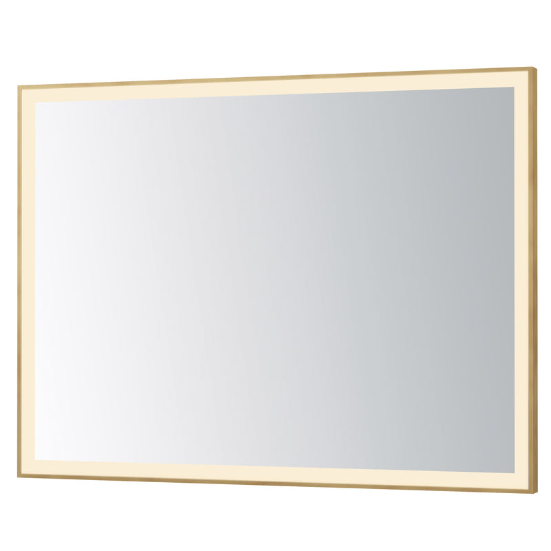 ET2 E42094-GLD Framed 48x36 LED Mirror 3CCT | Gold