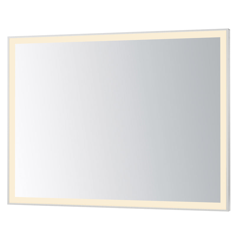 ET2 E42094-SN Framed 48x36 LED Mirror 3CCT | Satin Nickel