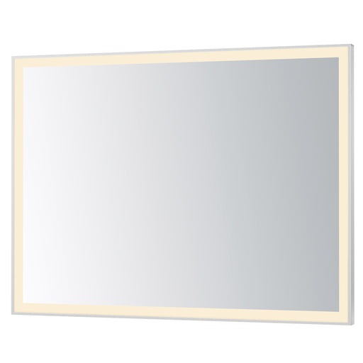 ET2 E42094-SN Framed 48x36 LED Mirror 3CCT | Satin Nickel