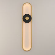 ET2 E42108-BKGLD Gravity X Large Outdoor LED Sconce | Black / Gold