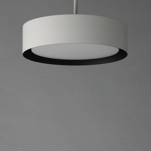 ET2 E51011-WTBK Echo 13" LED Pendant | White / Black