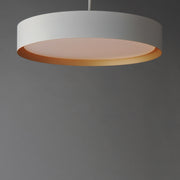 ET2 E51015-WTGLD Echo 24" LED Pendant | White/Gold