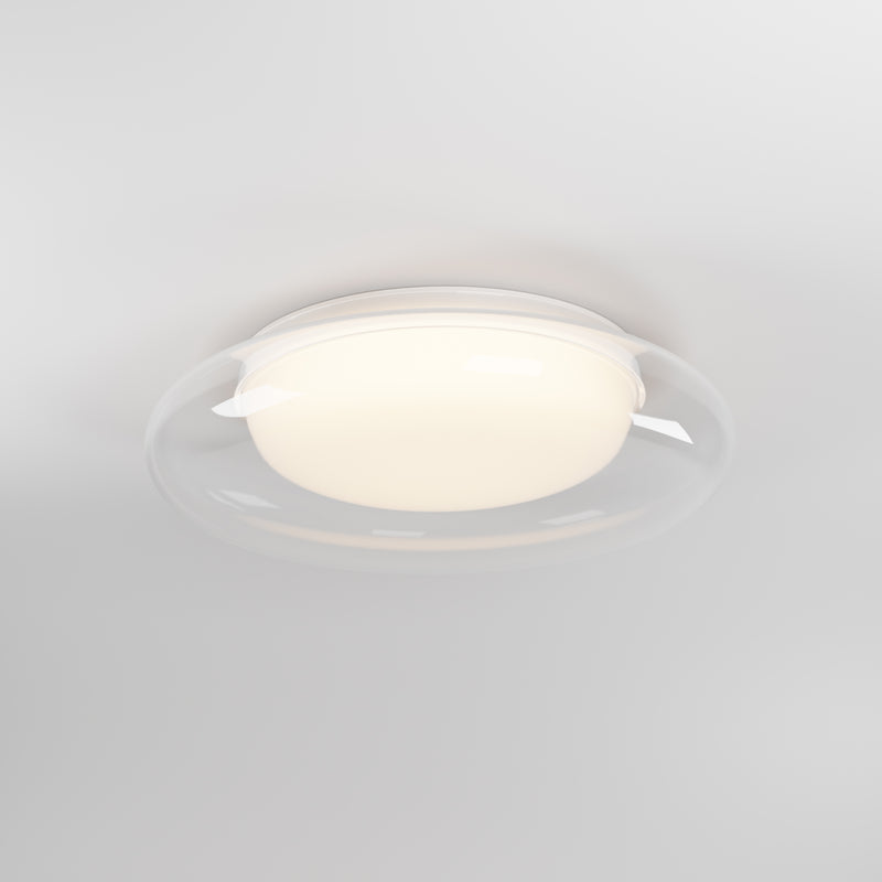 ET2 E51021-10WT Bubble 13.75" LED Flush Mount | White