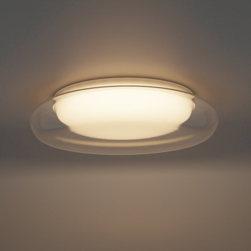 ET2 E51022-10WT Bubble 18.5" LED Flush Mount | White