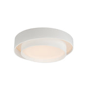ET2 E51042-WT Ziggurat 19.75" LED Flush Mount | White