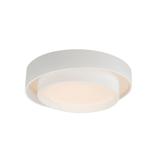 ET2 E51042-WT Ziggurat 19.75" LED Flush Mount | White