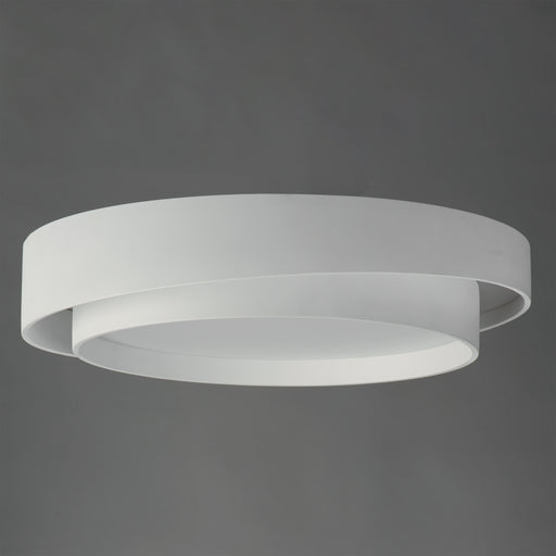 ET2 E51044-WT Ziggurat 24" LED Flush Mount | White