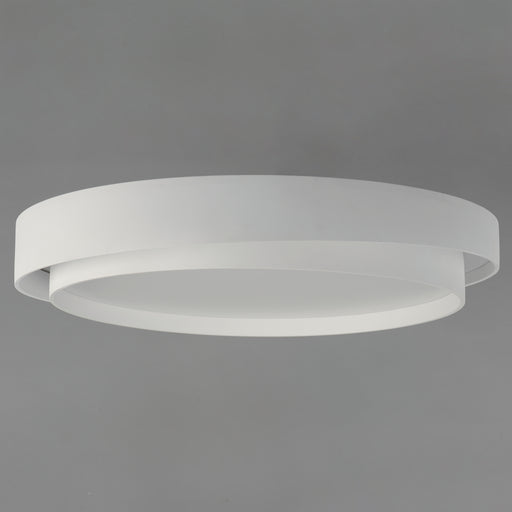 ET2 E51046-WT Ziggurat 31.5" LED Flush Mount | White