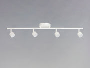 ET2 E52004-WT Taylor 4 Light Fixed Rail LED Track Light | White