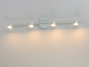 ET2 E52004-WT Taylor 4 Light Fixed Rail LED Track Light | White