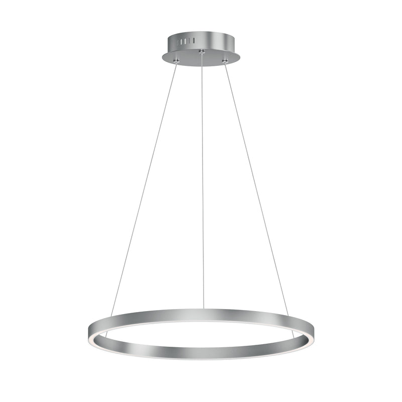 ET2 E52724-AL Groove 24" Pendant 5CCT Select | Brushed Aluminum