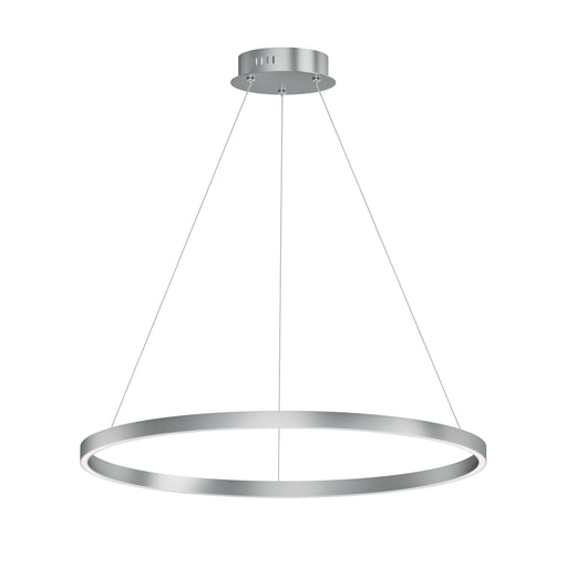 ET2 E52726-AL Groove 32" Pendant 5CCT Select | Brushed Aluminum