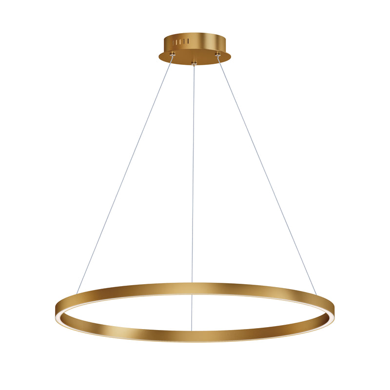 ET2 E52726-GLD Groove 32" Pendant 5CCT Select | Gold