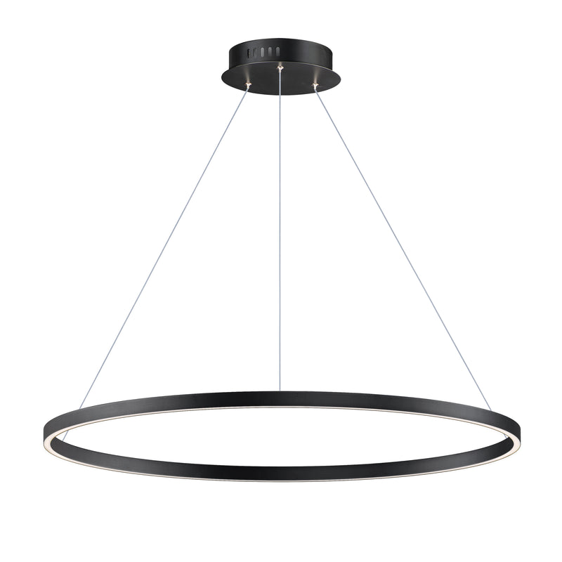 ET2 E52728-BK Groove 40" Pendant 5CCT Select | Black