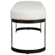 Uttermost 23817 Infinity Black Bench