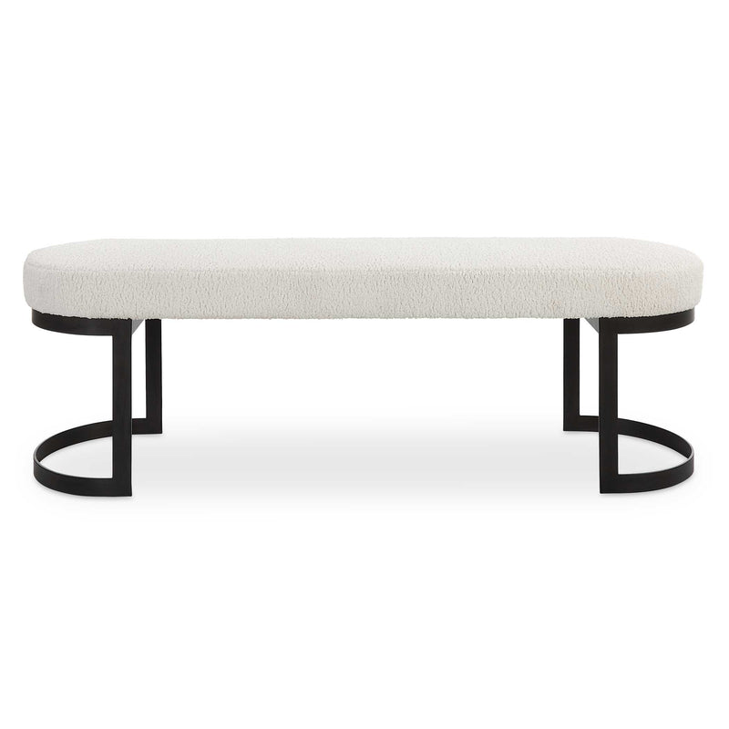 Uttermost 23817 Infinity Black Bench