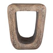Uttermost 24901 Loophole Bleached Wash Accent Stool