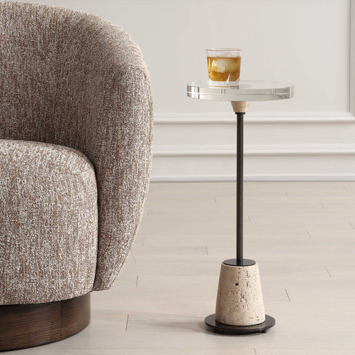 Uttermost 22999 Arthur Crystal Drink Table