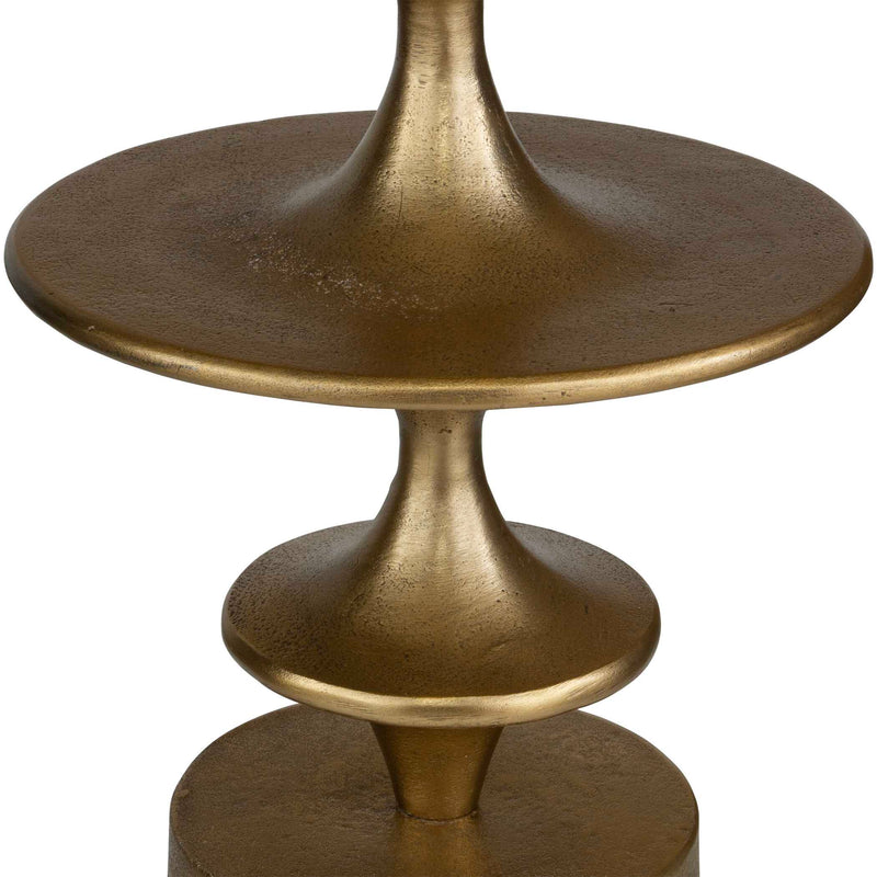 Uttermost 24412 Flight Brass Accent Table