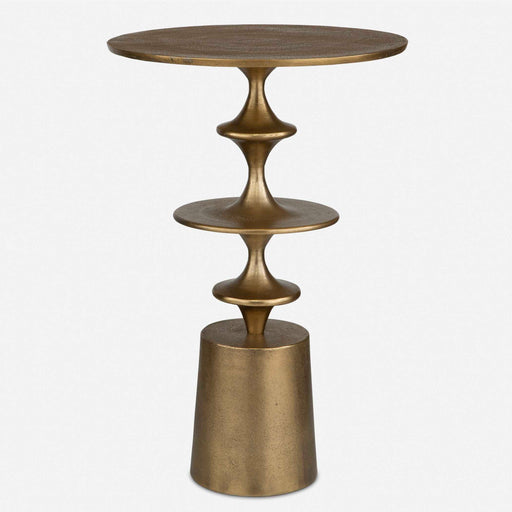 Uttermost 24412 Flight Brass Accent Table