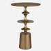 Uttermost 24412 Flight Brass Accent Table