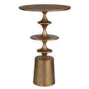 Uttermost 24412 Flight Brass Accent Table