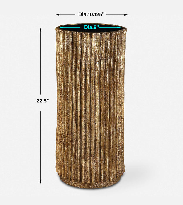 Uttermost 24407 Echo Brass Drink Table