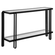 Uttermost 24233 Shadow Black Iron Console Table