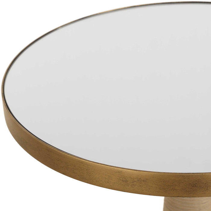 Uttermost 24392 Terra Brass Accent Table