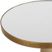 Uttermost 24392 Terra Brass Accent Table
