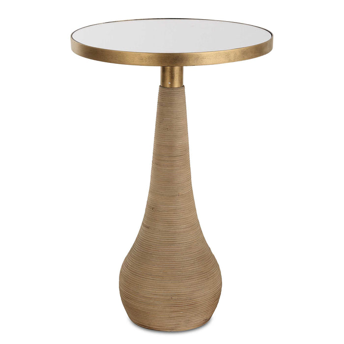 Uttermost 24392 Terra Brass Accent Table