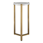 Uttermost 24254 Pietra Carrara Marble Drink Table