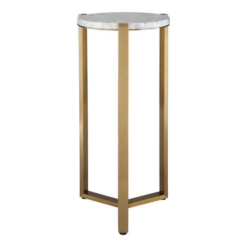 Uttermost 24254 Pietra Carrara Marble Drink Table