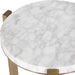 Uttermost 24254 Pietra Carrara Marble Drink Table
