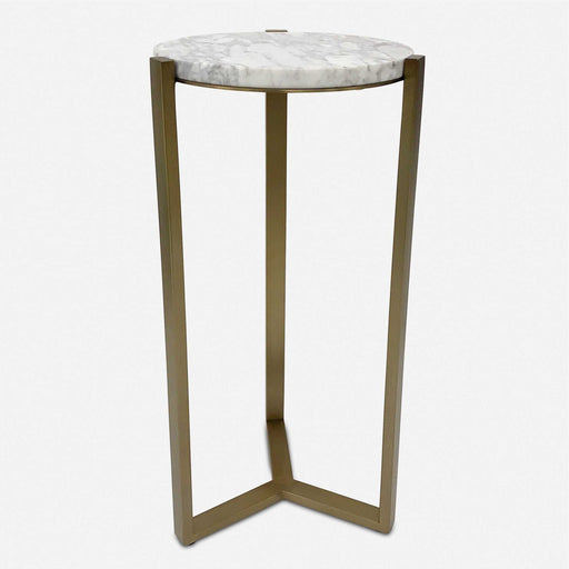 Uttermost 24254 Pietra Carrara Marble Drink Table