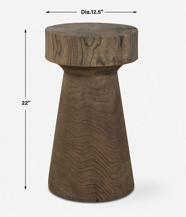 Uttermost 24818 Tree Trails Oak Accent Table