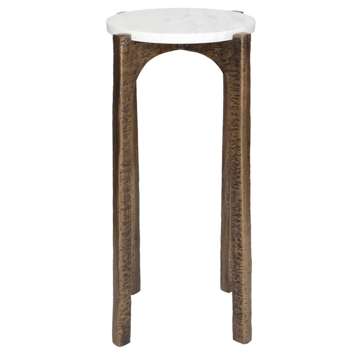 Uttermost 24933 Vivi Marble Drink Table