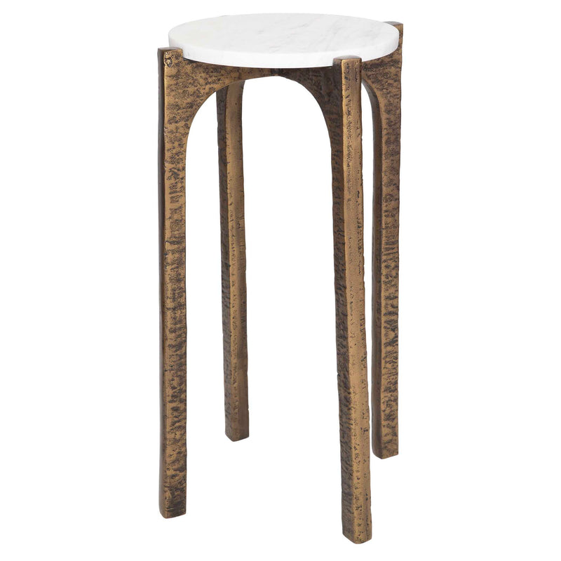 Uttermost 24933 Vivi Marble Drink Table