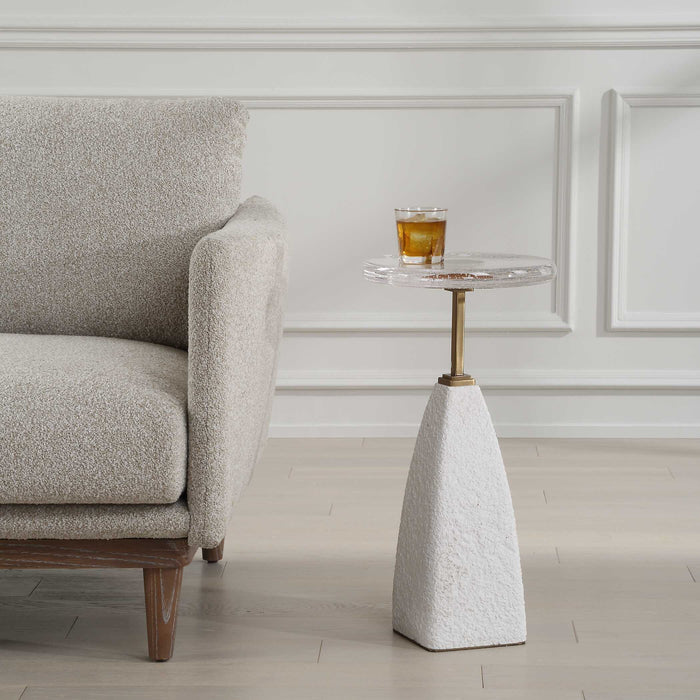 Uttermost 24912 Sora Glass Drink Table