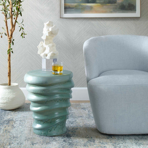 Uttermost 24869 Skye Modern Garden Stool