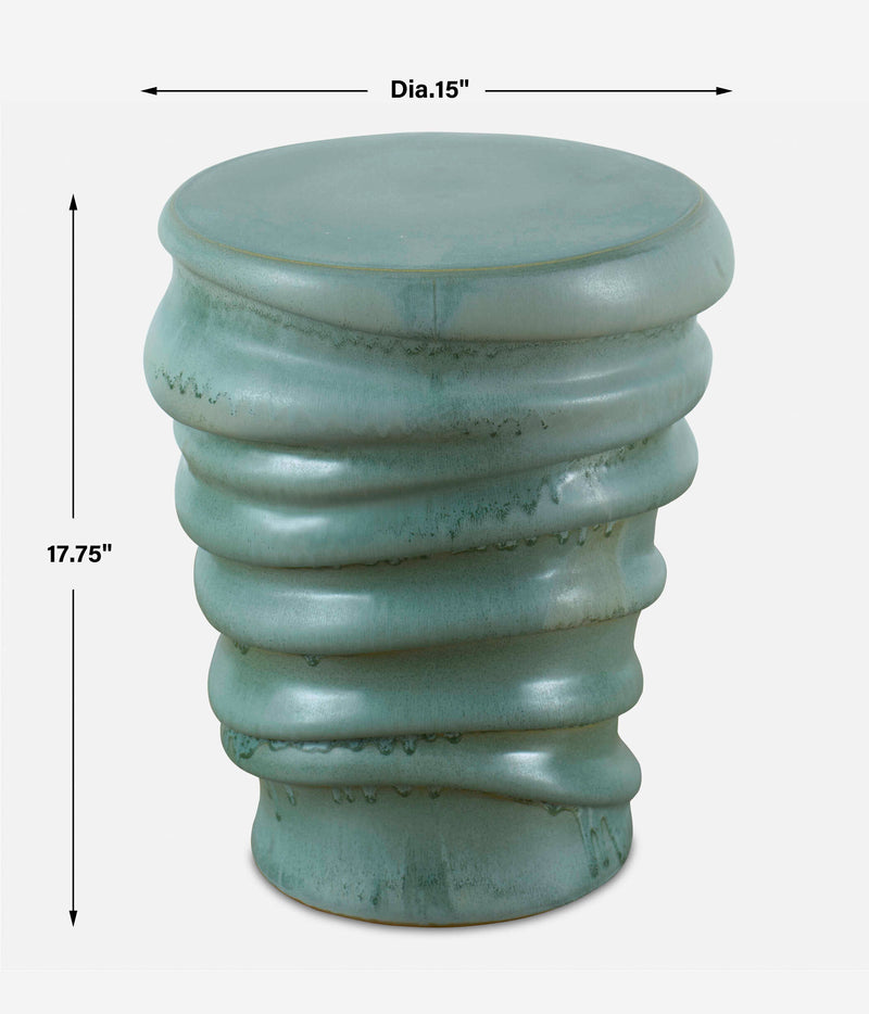Uttermost 24869 Skye Modern Garden Stool