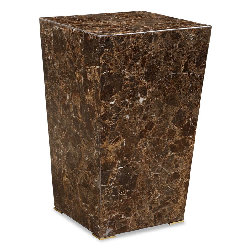 Uttermost 24879 Poe Marble Accent Table