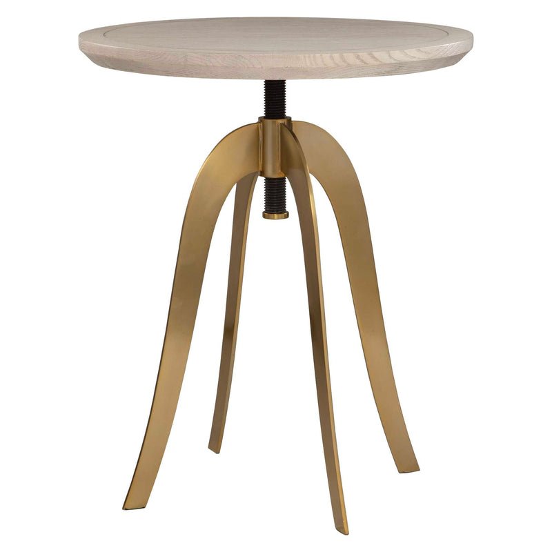 Uttermost 25942 Alice Oak Adjustable Accent Table