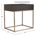Uttermost 24989 Armistead Walnut Side Table