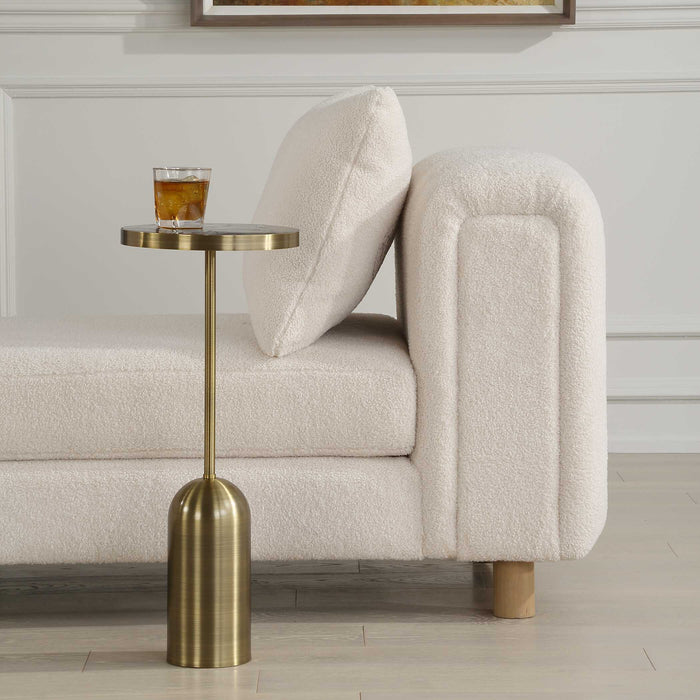 Uttermost 24173 Pascal Brass Drink Table