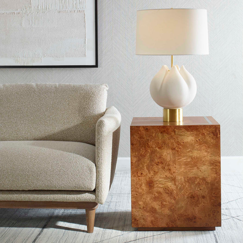 Uttermost 25298 Seven Wonders Wooden Side Table